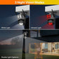 Caméra De Surveillance Extérieure Double Objectif 4K