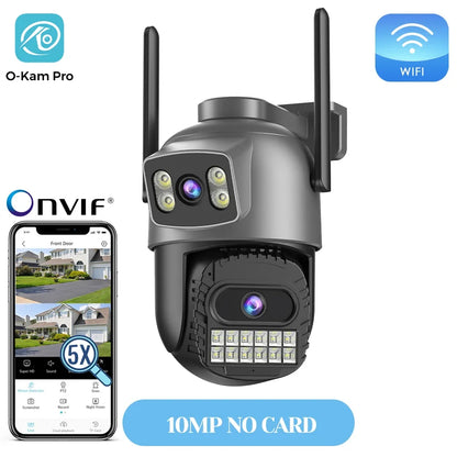 Caméra De Surveillance Extérieure PTZ Wi-Fi 10X