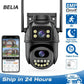 Caméra De Surveillance WiFi 4K 8MP Double Objectif