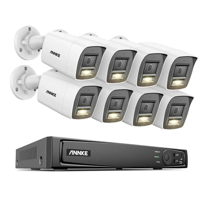 Système De Vidéosurveillance NVR 16 Canaux Avec Caméras IP PoE